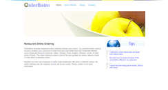 Desktop Screenshot of orderbistro.com